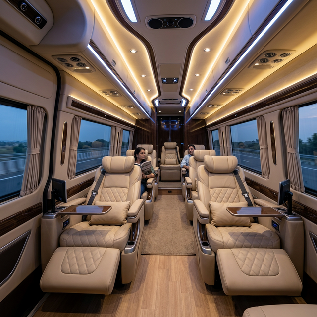 8 Seater Interior Details